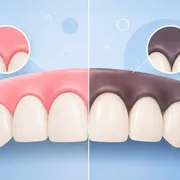 علت سیاه شدن لثه چیست؟ بررسی ۸ دلیل اصلی و روش‌های درمان