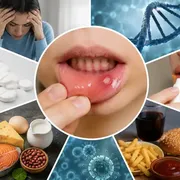 علل آفت زدن دهان: از استرس تا کمبود ویتامین