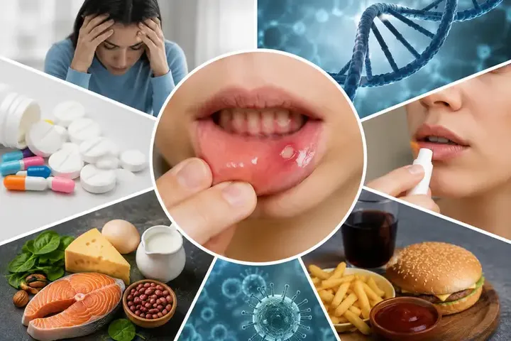 علل آفت زدن دهان: از استرس تا کمبود ویتامین