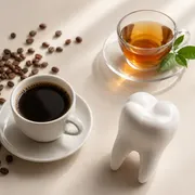 قهوه و چای چه تأثیری بر سلامت و رنگ دندان‌های شما دارند؟